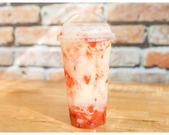 Strawberry Pina Colada Slush 草莓鳳梨椰子冰沙